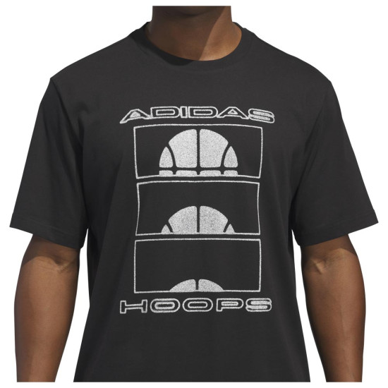 Adidas Ανδρική κοντομάνικη μπλούζα Ball at Sunrise Graphic Tee Adidas Ανδρική κοντομάνικη μπλούζα Ball at Sunrise Graphic Tee
